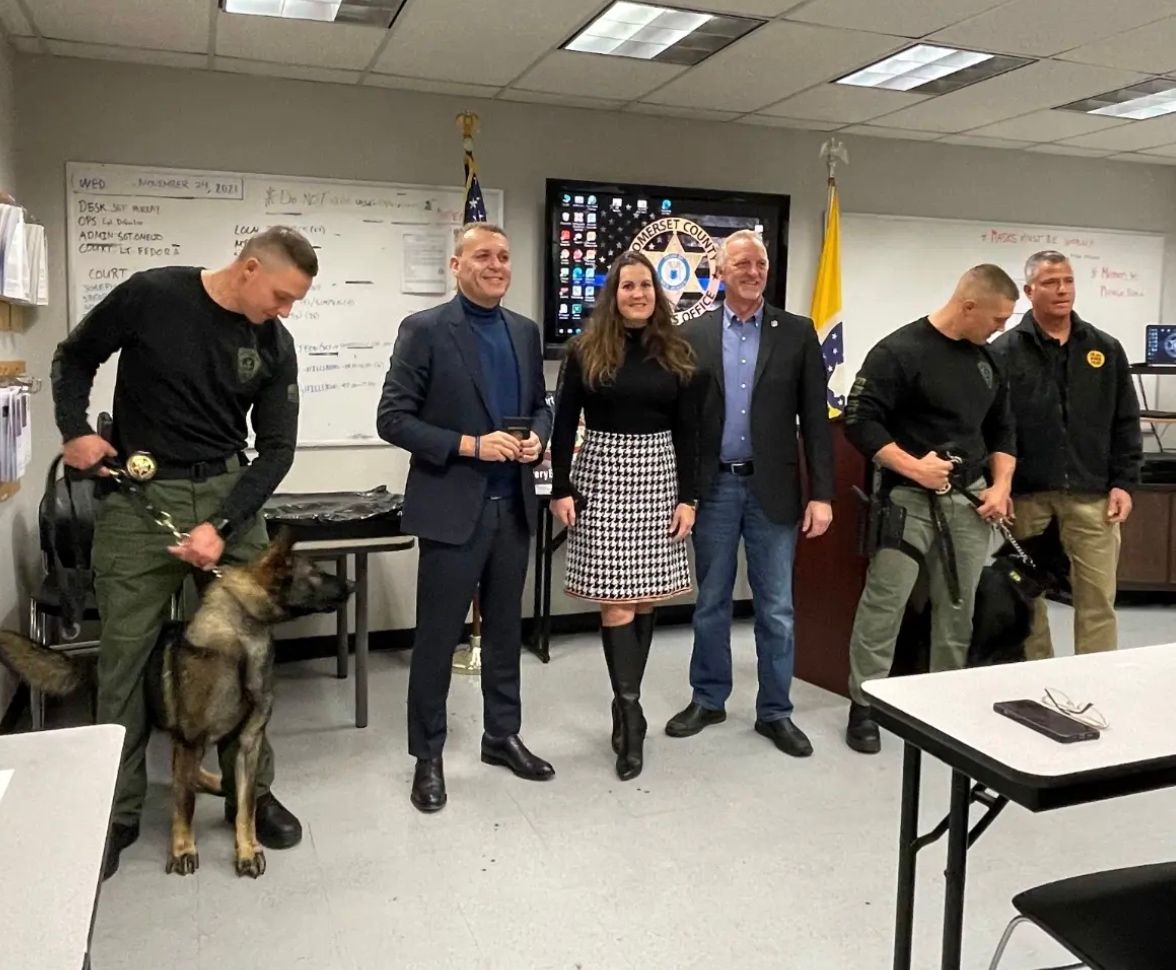 Bernardsville Locals Donate $72,500 To Somerset County K-9 Unit