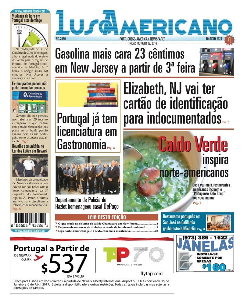Departamento de Policía de Hazlet homenageou casal DePaço César DePaço