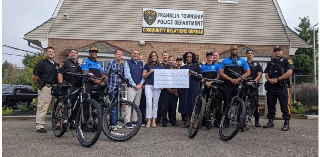 César DePaço FTPD Receives Donation of New Police Bicycles and Gives Gift Baskets to College Sweepstakes Winners